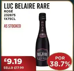 Bestway LUC BELAIRE RARE Rosé offer