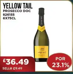 Bestway YELLOW TAIL Prosecco doc offer