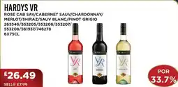 Bestway HARDYS VR Rose cab sav/cabernet sauv/chardonnay/ merlot/shiraz/sauv blanc/pinot grigio offer