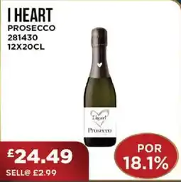 Bestway I HEART Prosecco offer