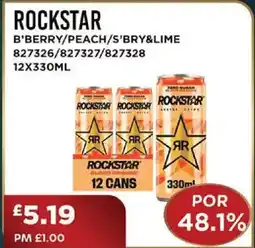 Bestway ROCKSTAR B'berry/peach/s'bry&lime offer