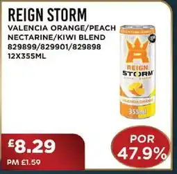 Bestway REIGN STORM Valencia orange/peach nectarine/kiwi blend offer