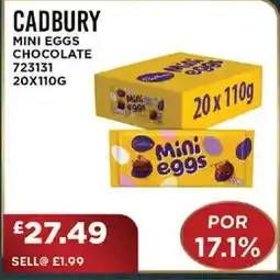 Bestway CADBURY Mini eggs chocolate offer