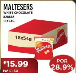 Bestway MALTESERS White chocolate offer