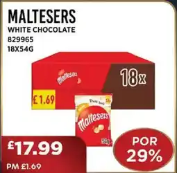 Bestway MALTESERS White chocolate offer