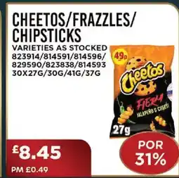Bestway CHEETOS/FRAZZLES/ CHIPSTICKS offer
