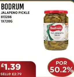 Bestway BODRUM Jalapeno pickle offer