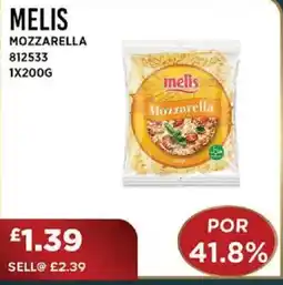 Bestway MELIS Mozzarella offer