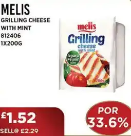 Bestway MELIS Grilling cheese with mint offer