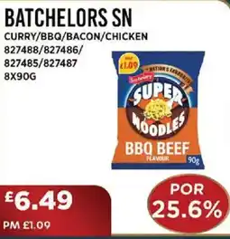 Bestway BATCHELORS SN Curry/bbq/bacon/chicken offer