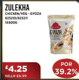 Bestway ZULEKHA Chicken/veg - gyoza offer