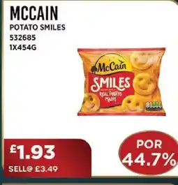 Bestway MCCAIN Potato smiles offer