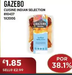 Bestway GAZEBO Cuisine indian selection offer