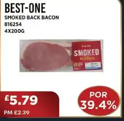 Bestway BEST-ONE Smoked back bacon offer