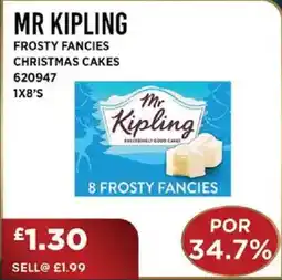 Bestway MR KIPLING Frosty fancies christmas cakes offer