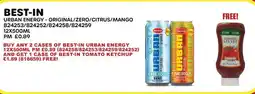 Bestway BEST-IN Urban energy - original/zero/citrus/mango offer