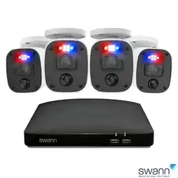 Costco Swann 4MP (2K) DVR 8 x Channel / 4 x PRO-2KMQB Bullet Cameras with 1TB HDD, SWDVK-8468042KMQB-EU offer