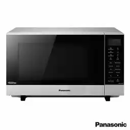 Costco Panasonic 27 Litre 1000W Solo Microwave in Silver, NN-SF464MBPQ offer