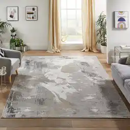 Costco Concept Looms Skyline Grey & Navy Rug, in 3 Sizes offer