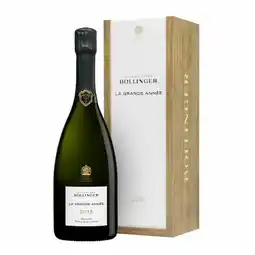 Costco Bollinger La Grande Année 2015, 75cl with Wooden Gift Box offer
