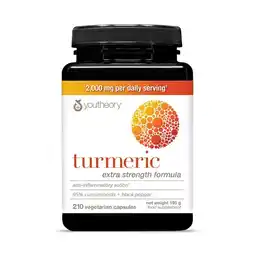 Costco Youtheory Strong Turmeric Advanced, 210 Count offer