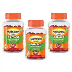 Costco HalibOrange Softies Strawberry Multivitamins, 3 x 60 Count offer