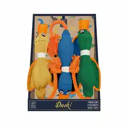 Costco House of Paws Duck Dog Toys, 3 Pack offer
