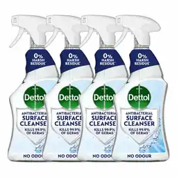 Costco Dettol Antibacterial Surface Cleanser, 4 x 750ml offer