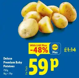 Lidl Deluxe Premium Baby Potatoes offer