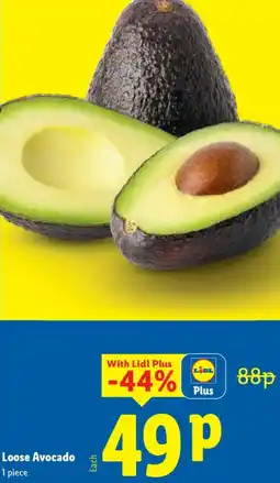 Lidl Loose Avocado offer