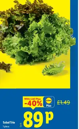 Lidl Salad Trio offer