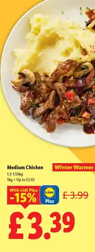 Lidl Medium Chicken offer