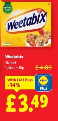 Lidl Weetabix offer