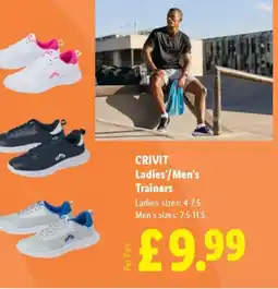 Lidl CRIVIT Ladies'/Men's Trainers offer