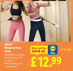 Lidl CRIVIT Weighted Hula Hoop offer