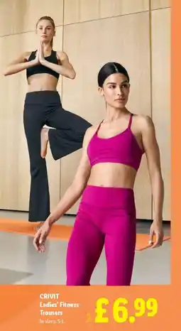 Lidl CRIVIT Ladies' Fitness offer