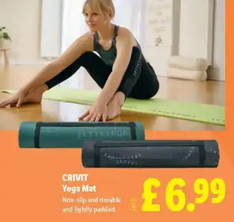 Lidl CRIVIT Yoga Mat offer