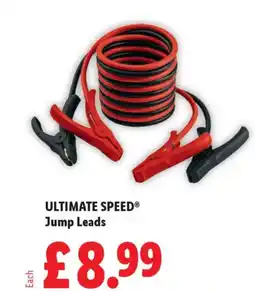 Lidl ULTIMATE SPEED Jump Leads offer