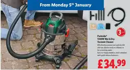 Lidl Parkside 1300W Wet & Dry Vacuum Cleaner offer