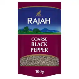 Iceland Rajah Coarse Black Pepper 100g offer