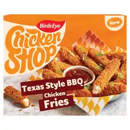 Iceland Birds Eye Chicken Shop Texas Style BBQ Chicken Fries 300g offer