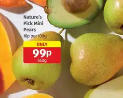 Aldi Nature’s Pick Mini Pears offer