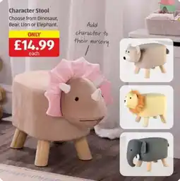 Aldi Character Stool offer