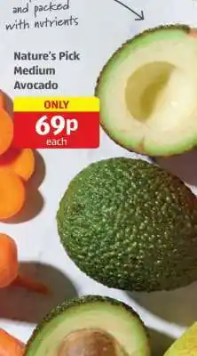 Aldi Nature’s Pick Medium Avocado offer