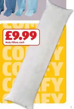 Aldi Body Pillow offer