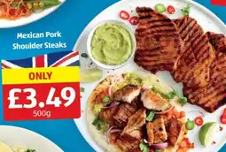 Aldi Mexican Pork Shoulder Steaks offer