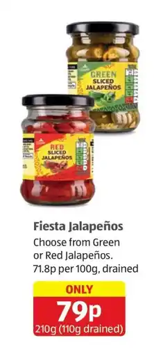 Aldi Fiesta Jalapeños offer