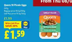 Lidl Quorn 10 Picnic Eggs offer
