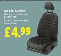Lidl Car Seat Cushion offer