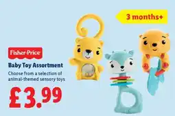 Lidl Fisher-Price Baby Toy Assortment offer
